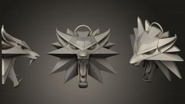 3D model Witcher Medallion (STL)
